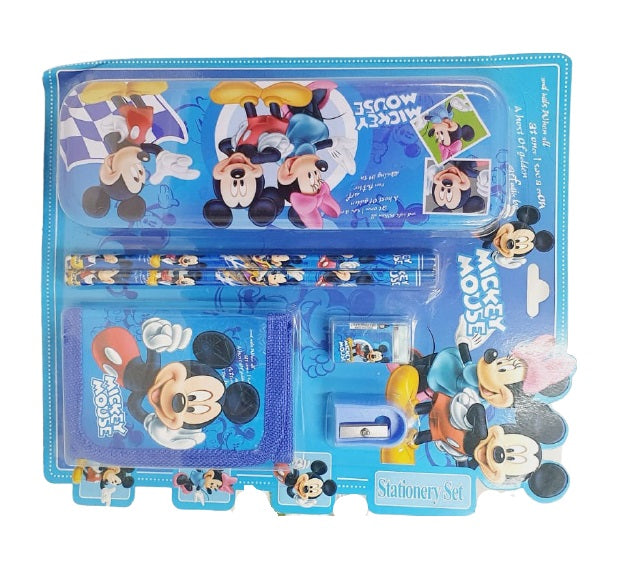 Blister Packaging Stationery Set for Kids (Mikey Mouse - Set of 12)