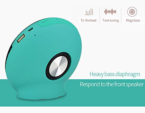Wireless Fabric Bluetooth Portable Speaker -  Round freeshipping - GeekGoodies.in
