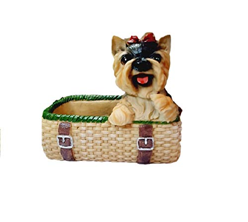 Red Bow Dog in The Bag Flower Pot freeshipping - GeekGoodies.in