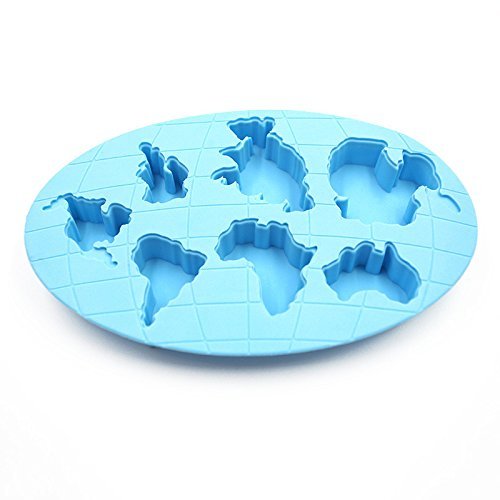 World Map Ice Cube Mould Tray freeshipping - GeekGoodies.in
