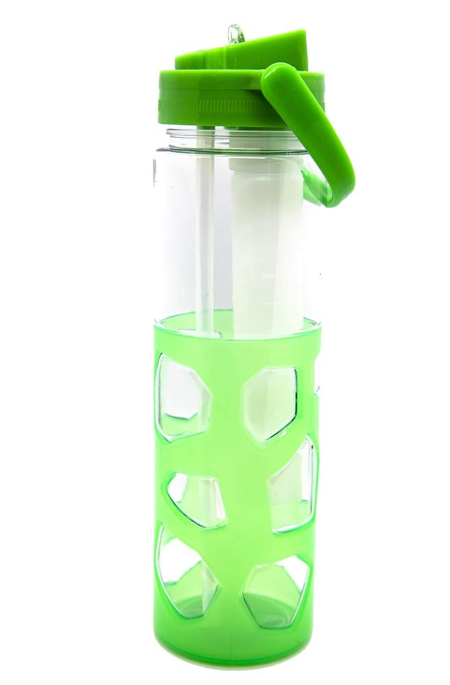 Water Bottle with Ez- Freeze Ice Rod (BPA Free) with Twist and Lock and Carrying Feature freeshipping - GeekGoodies.in