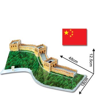 3D Building Puzzle - Great Wall Of China freeshipping - GeekGoodies.in