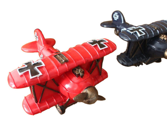 Aeroplane Vintage Showpiece with Coin Bank freeshipping - GeekGoodies.in