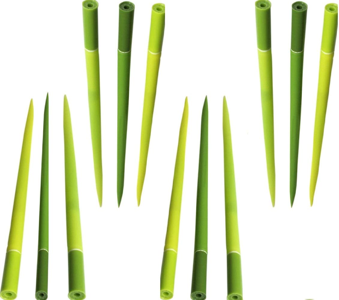 Silicone Grass Leaf Pen - 12 pcs freeshipping - GeekGoodies.in