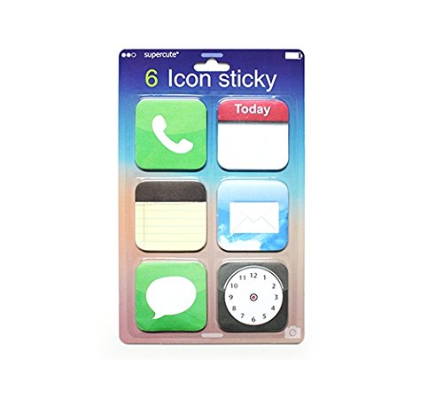 Mobile Icon Sticky Notepad (6 Sticky notepads in 1 Pack) freeshipping - GeekGoodies.in