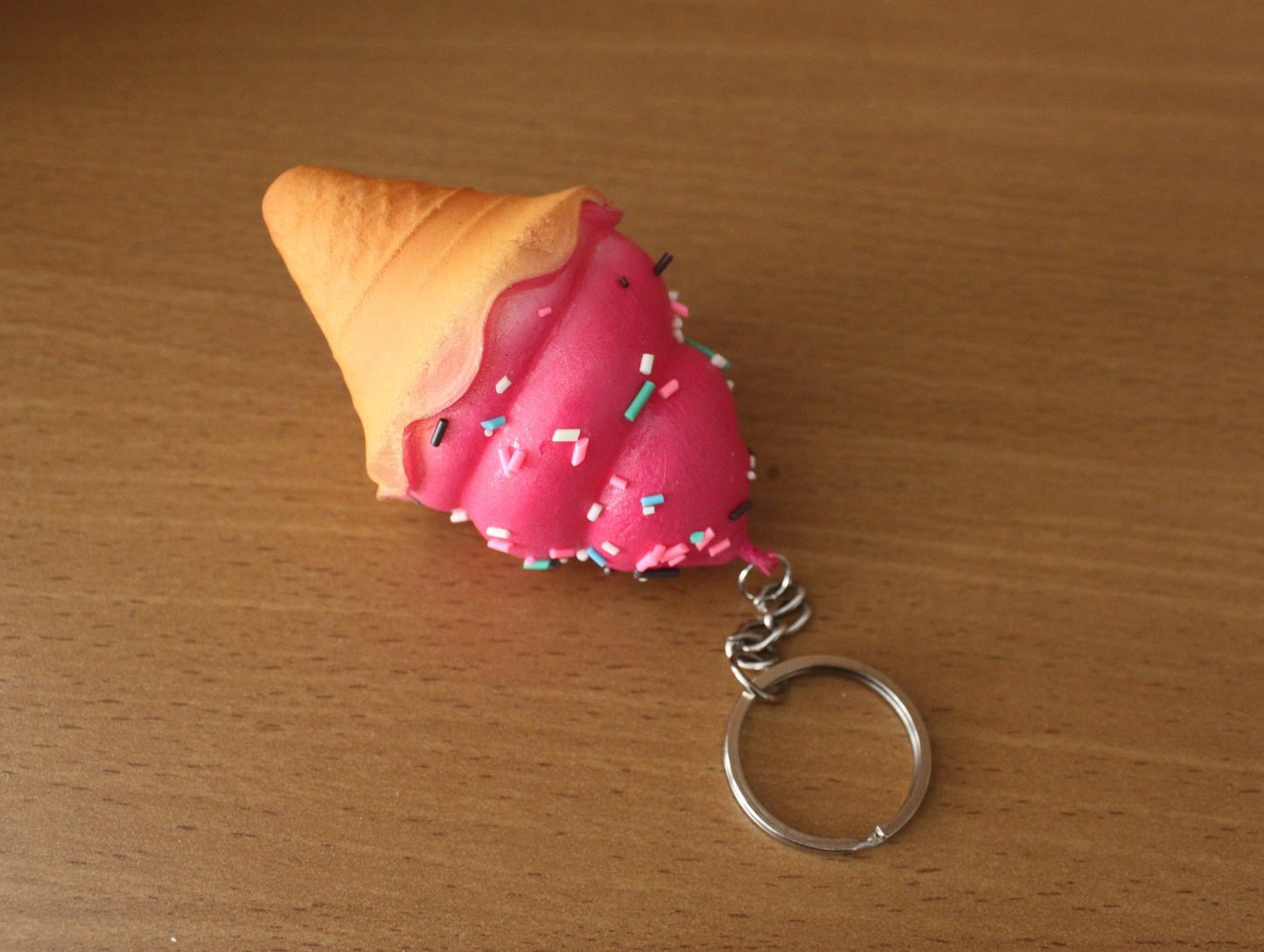 Ice Cone Single Scoop + Ice Cone Double Scoop Keyring Keychain freeshipping - GeekGoodies.in
