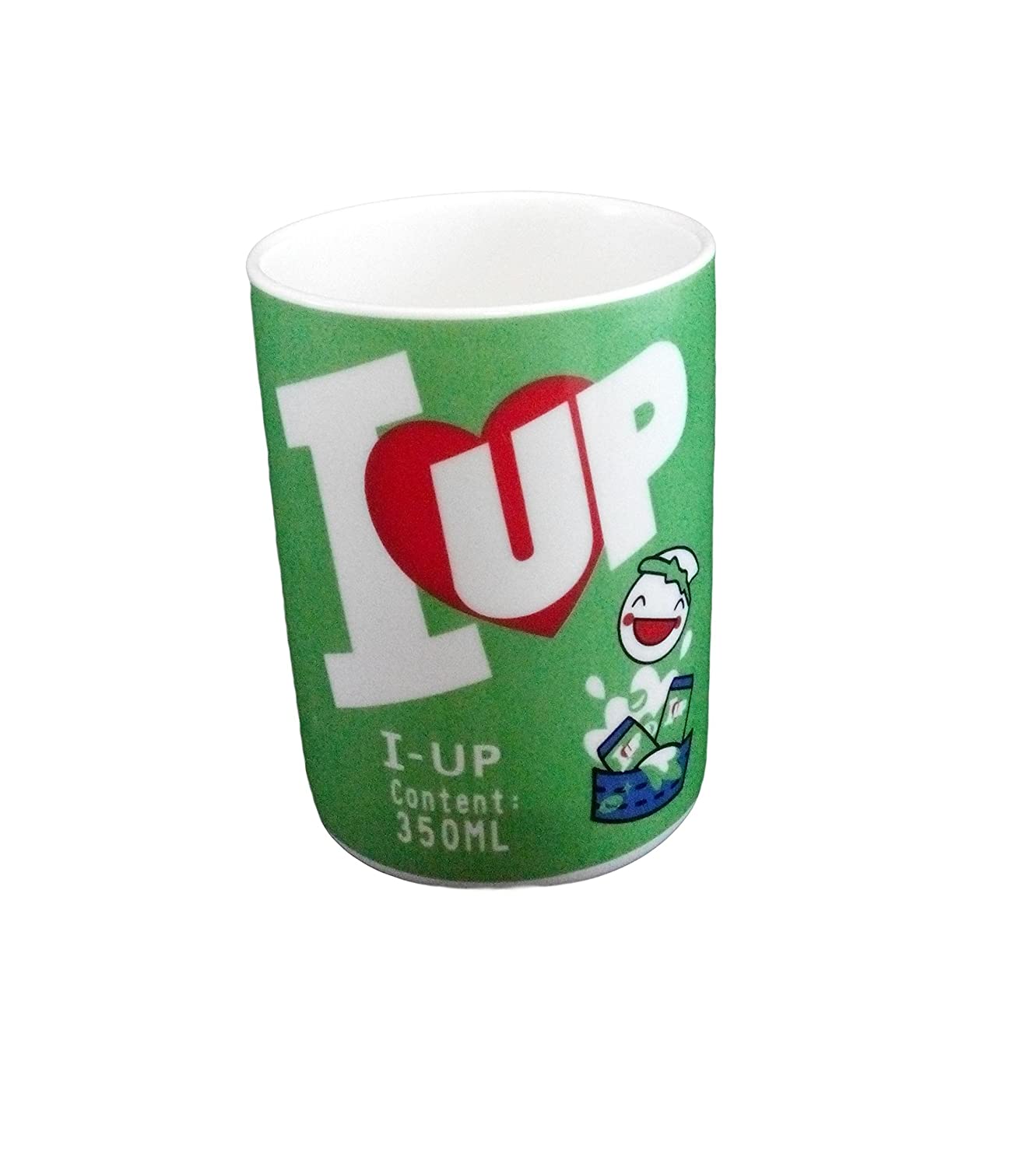 Can Ceramic Coffee Milk Mug Cup with Lid - Green freeshipping - GeekGoodies.in