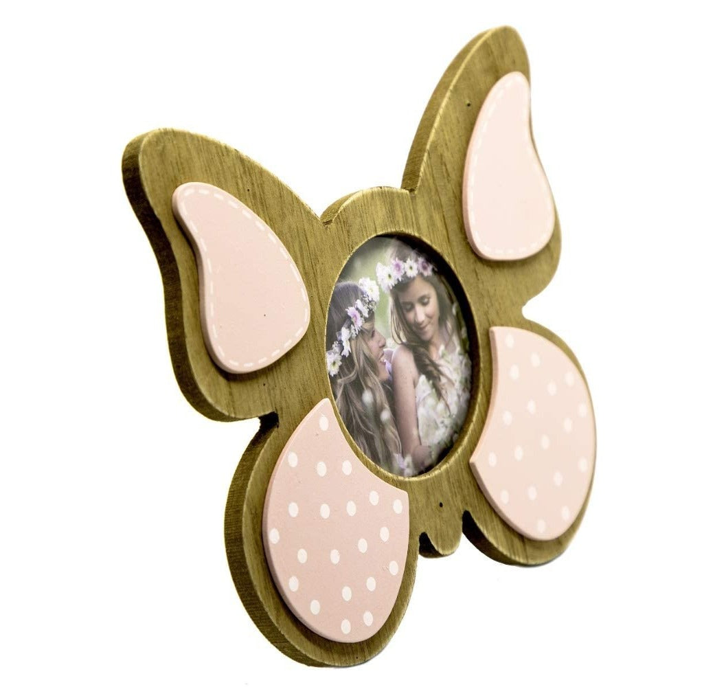 Animal Butterfly Wooden Desk Tabletop Kids/Baby Photo Frame freeshipping - GeekGoodies.in