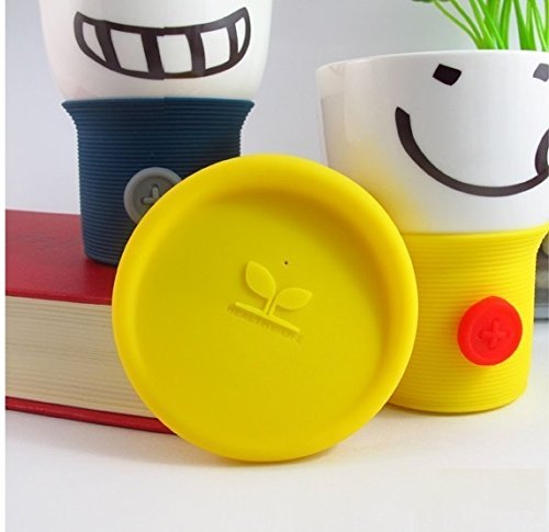 Cap Button Ceramic Milk/Coffee Cup freeshipping - GeekGoodies.in