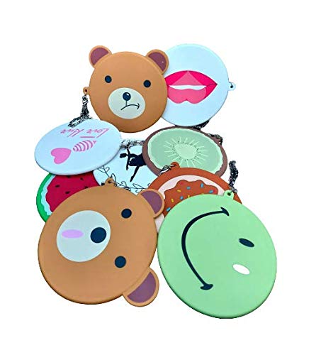 Makeup Cosmetic Pocket Mirror -Set of 3- (Multicolor-Assorted) freeshipping - GeekGoodies.in