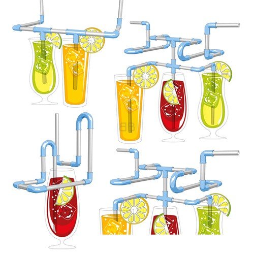 DIY Drinking Reusable Bendable Drink Straw Pipe Party freeshipping - GeekGoodies.in