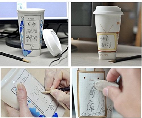Leave Message Double Layer Ceramic Coffee Mug freeshipping - GeekGoodies.in