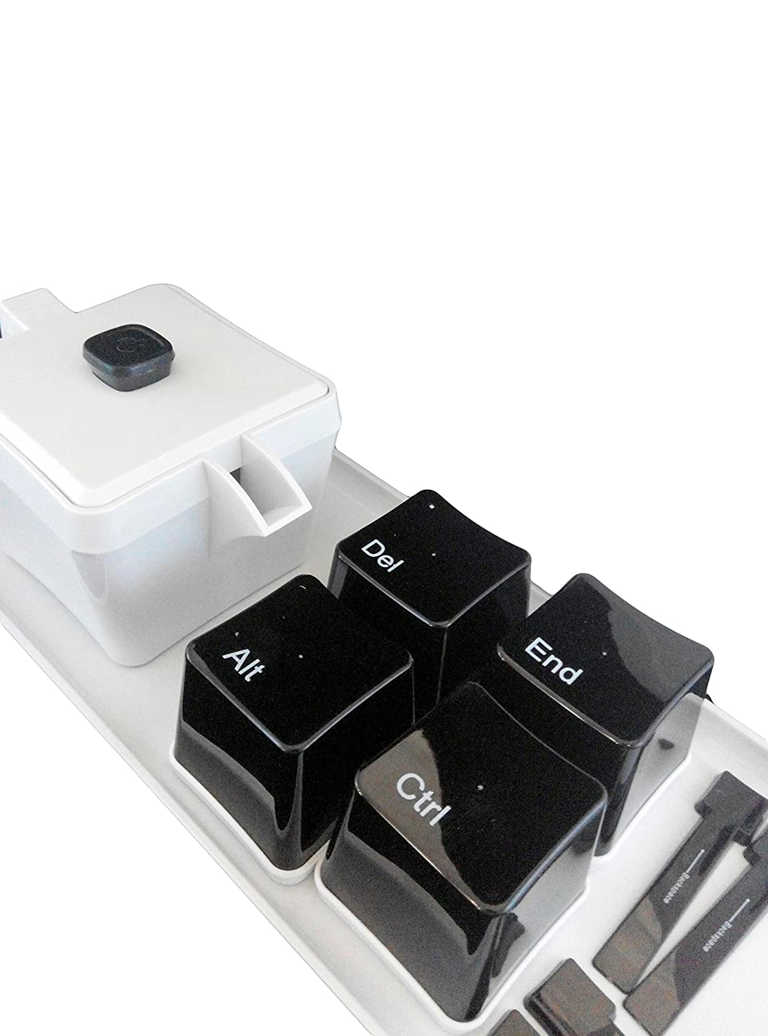 Keyboard Ctrl Alt Del Cup Set with Tray Power Teapot freeshipping - GeekGoodies.in
