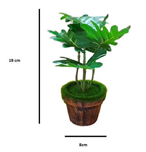 Plastic Artificial Small Plant with Pot freeshipping - GeekGoodies.in