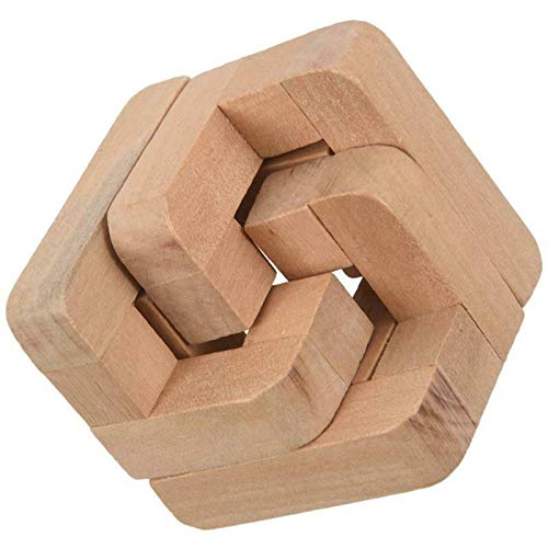 3D Wooden Interlocked Puzzle Brain Teaser freeshipping - GeekGoodies.in