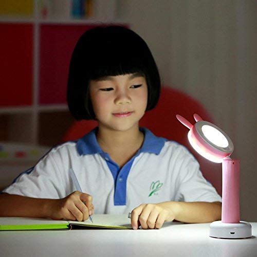 LED Rechargeable Rabbit/Bunny Portable Adjustable Angle Desk Lamp freeshipping - GeekGoodies.in