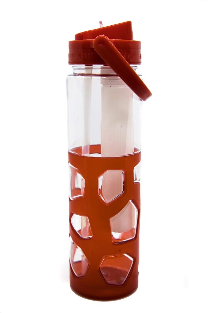 Water Bottle with Ez- Freeze Ice Rod (BPA Free) with Twist and Lock and Carrying Feature freeshipping - GeekGoodies.in