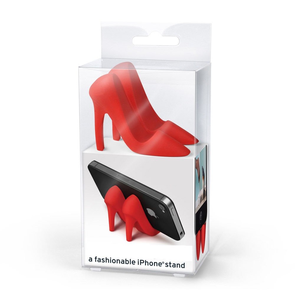 Lady Heel Mobile Phone Holder / Phone Mount or Stand Red 1 pc freeshipping - GeekGoodies.in