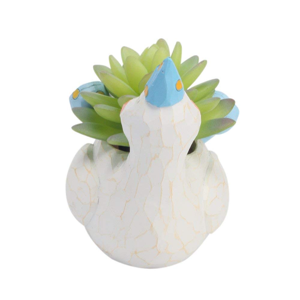 Decorative Duck Shape Resin Succulent Flower pots freeshipping - GeekGoodies.in