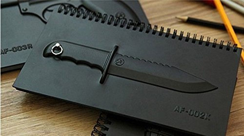 Weapon Knife Notebook/Memo Designer Writing Pad Diary
