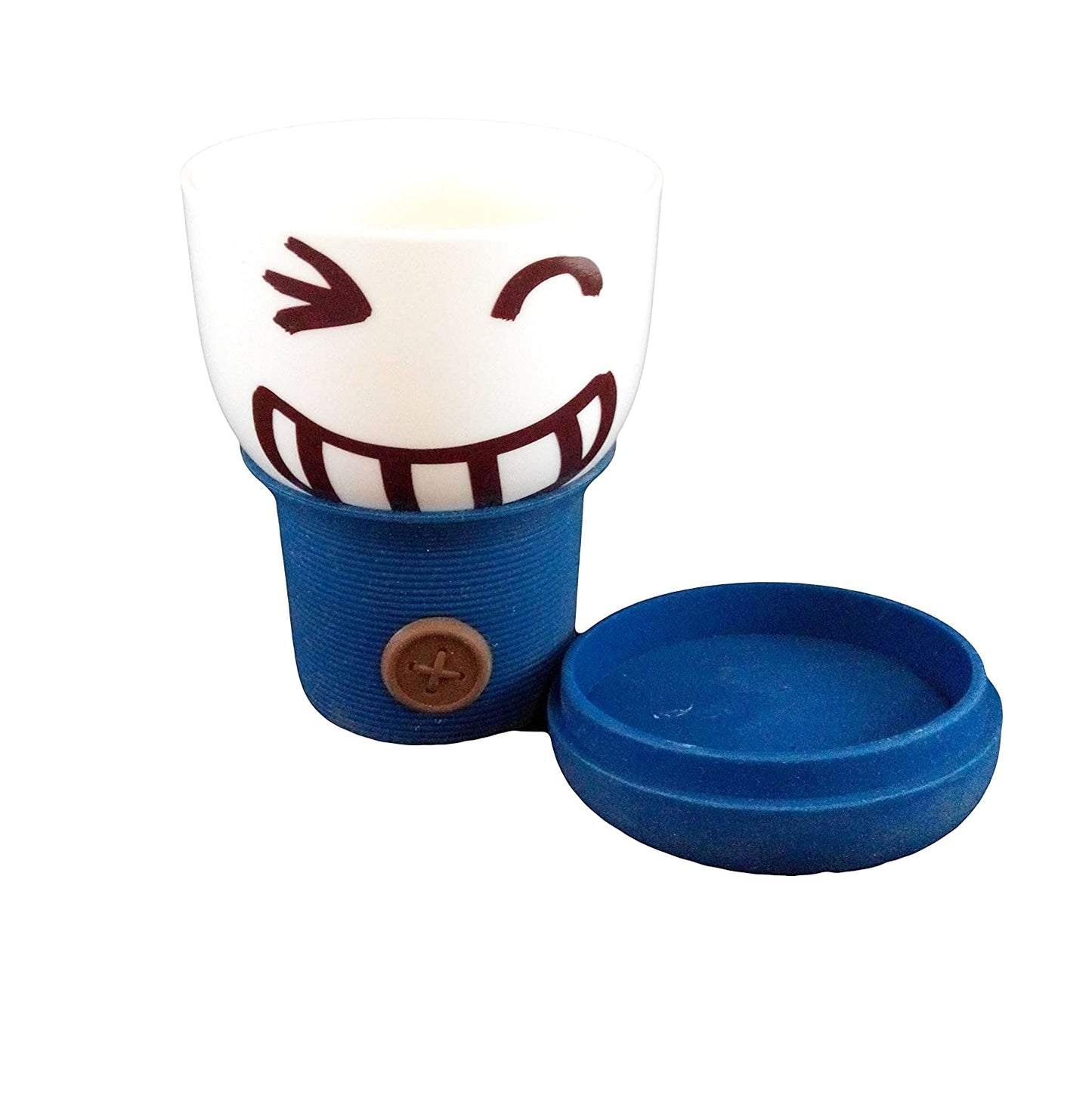 Cap Button Ceramic Milk/Coffee Cup freeshipping - GeekGoodies.in