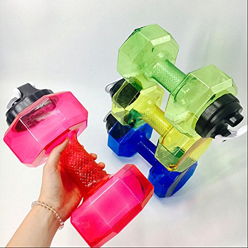 Dumbbell Shape Water Bottle freeshipping - GeekGoodies.in