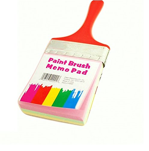 Paint Brush Style Writing Paper Notepad freeshipping - GeekGoodies.in