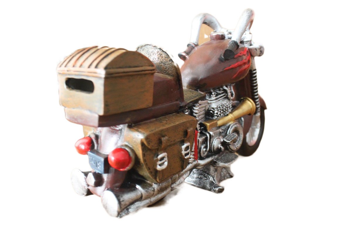 Resin Figurine Bike Motorcycle Money Bank freeshipping - GeekGoodies.in