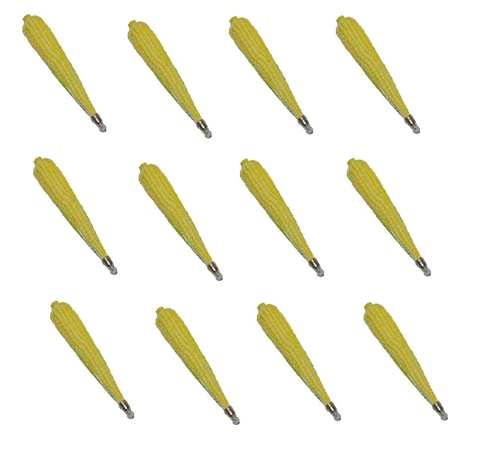 Corn Design Writing Pen with Fridge Magnet Pack of 12pc