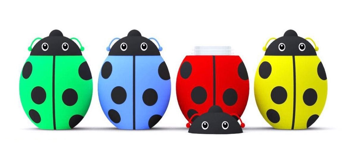 Ladybug Designer Water Juice Thermos Storage Bottle freeshipping - GeekGoodies.in
