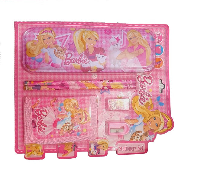 Blister Packaging Stationery Set for Kids (Barbie - Set of 12)
