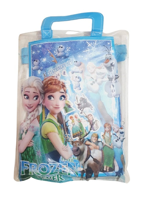 Frozen Fever Stationery Gift Pack for Kids Birthday Party - Set of 12