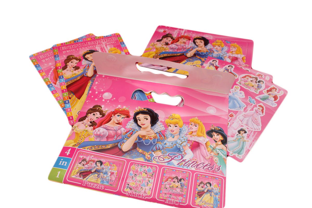 Velcro Packaging Stationery Set for Kids (Princess - Set of 12)