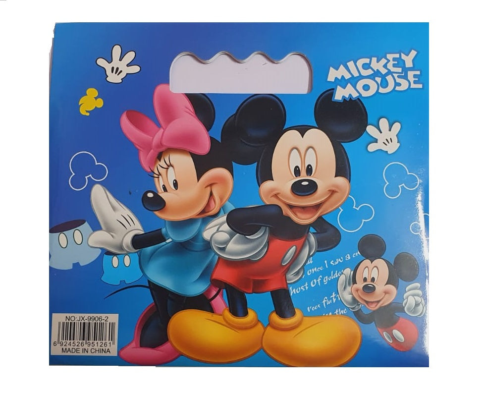 Velcro Packaging Stationery Set for Kids (Mickey Mouse - Set of 12)