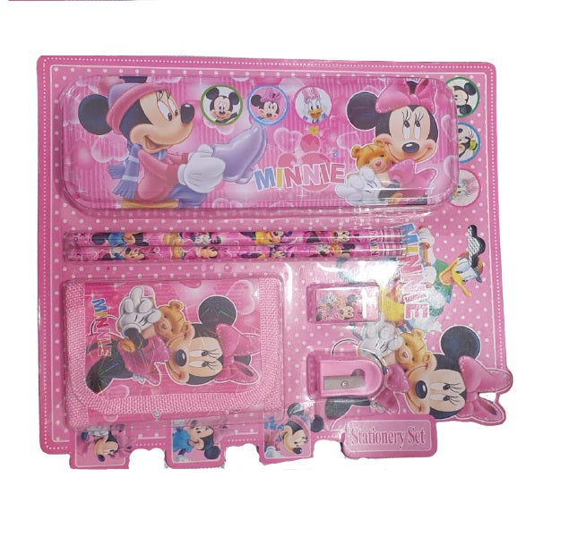 Blister Packaging Stationery Set for Kids (Minnie - Set of 12)