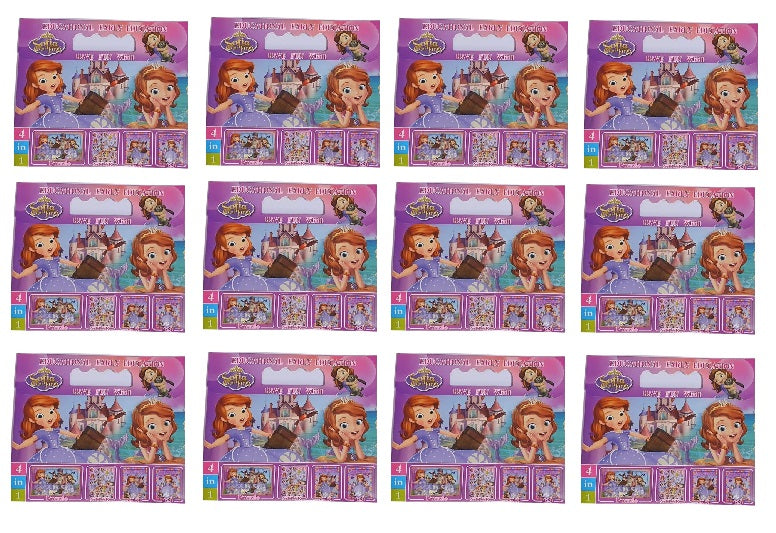 Velcro Packaging Stationery Set for Kids (Sofia - Set of 12)