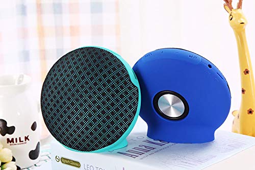 Wireless Fabric Bluetooth Portable Speaker -  Round freeshipping - GeekGoodies.in