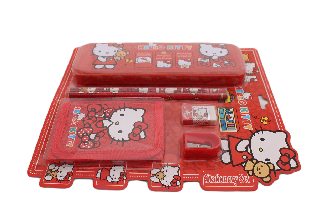 Blister Packaging Stationery Set for Kids (Hello Kitty - 1Pc)
