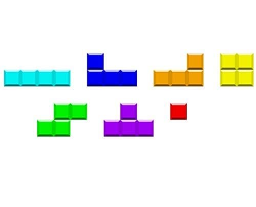 Tetris Design Fridge Magnet (Set of 7 Pcs) freeshipping - GeekGoodies.in