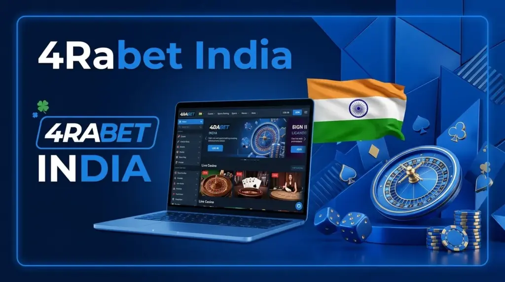 Experience the thrill of 4Rabet India and place your bets now!